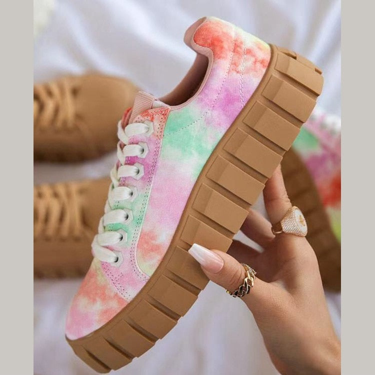 Variant image for Sportskor Dam Hög Axel Tjock Sula Syntetisk Textil Sneakers-25