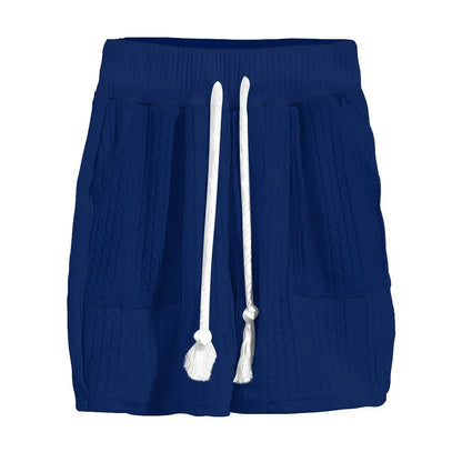 Tvådelat Set Dam Jacquard Normal Passform Sommar-5