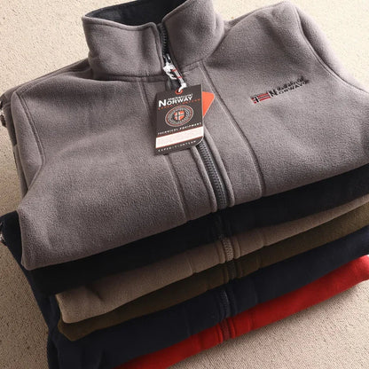 Herrjacka Vindtät Polyester Modern Passform För Utomhusaktiviteter-4