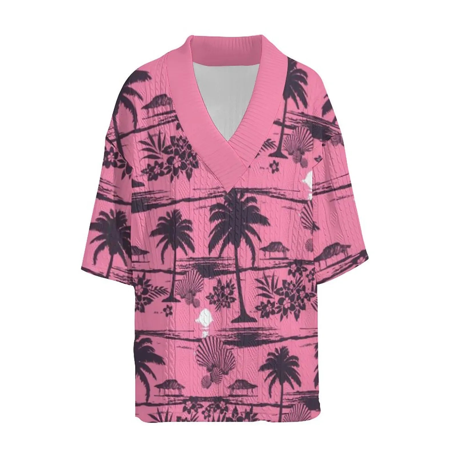 Dam Tvådelad Set Jacquard Sommar-3