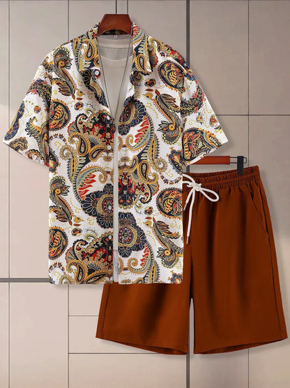 Variant image for Dam Tvådelad Set Paisley Mönster Polyester-1