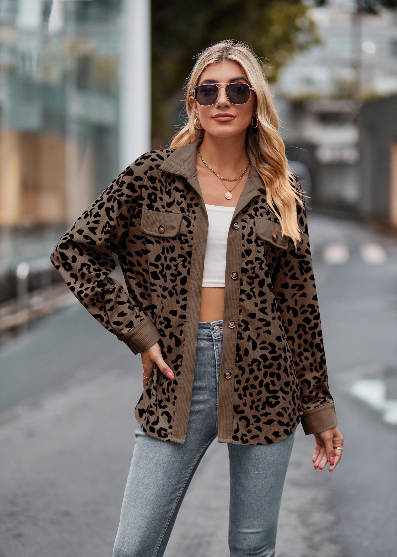 Damjacka Vattenavvisande Elegant Polyester för Utomhusäventyr-4