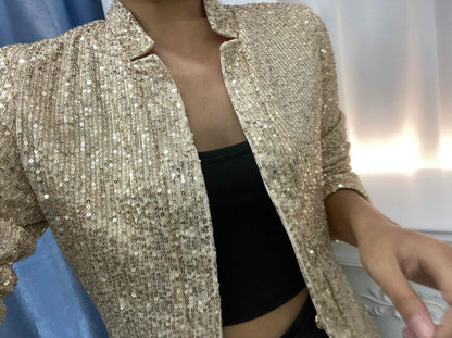 Dam Vinterjacka Modern Polyester Varm och Bekväm 3