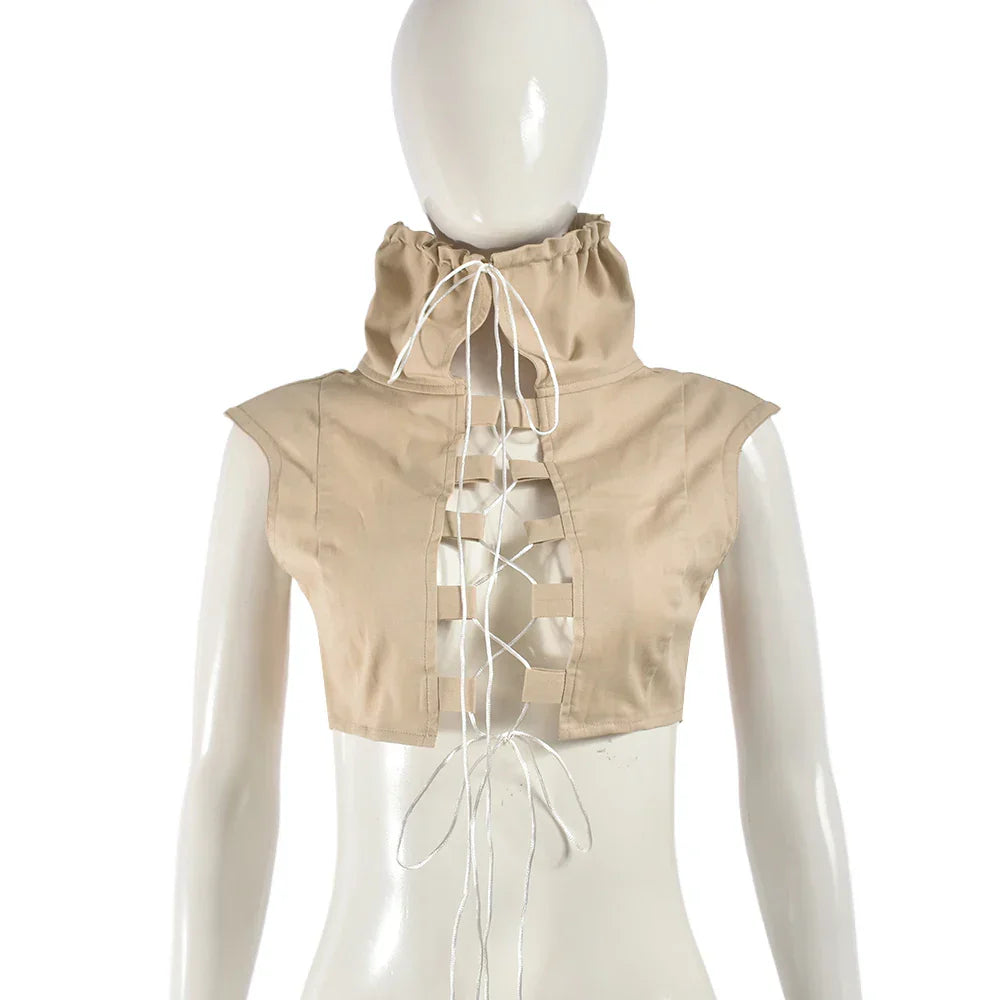 Variant image for Dam Crop Top Klassisk Design Bomull Polyester-1