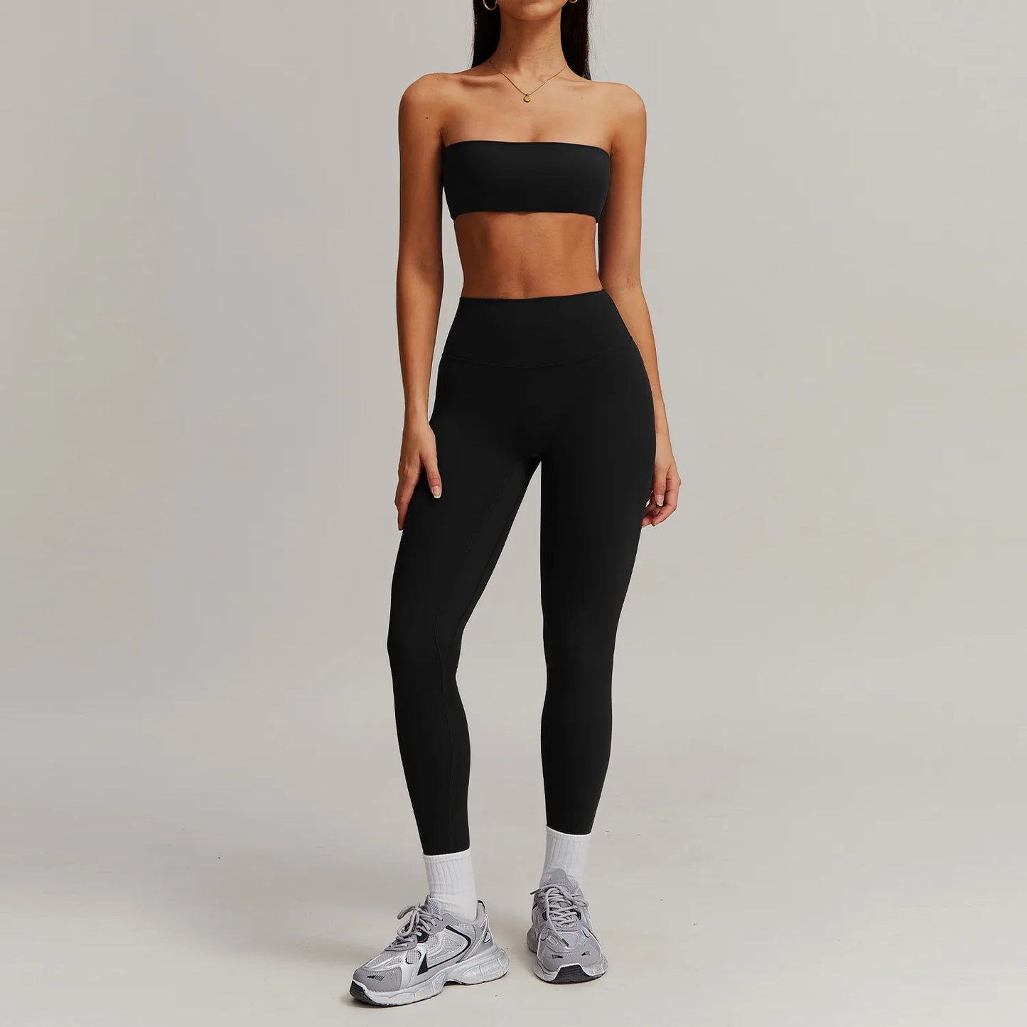 Variant image for Damleggings Set Ärmlös Nylon för Träning och Vardagsbruk-9