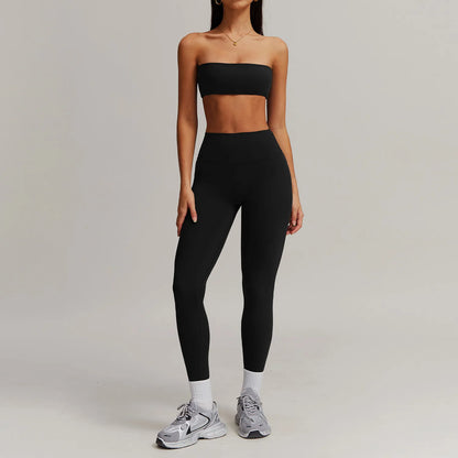 Variant image for Damleggings Set Ärmlös Nylon för Träning och Vardagsbruk-9