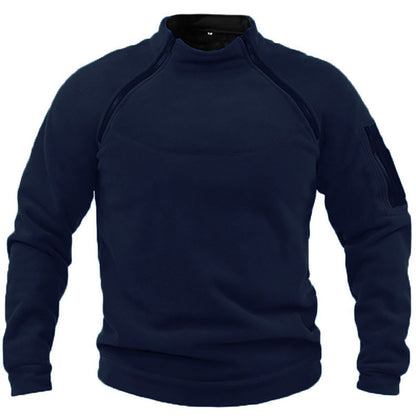 Herren-Fleecejacke, taktisches Design, Polyester, für den Outdoor-Bereich 5