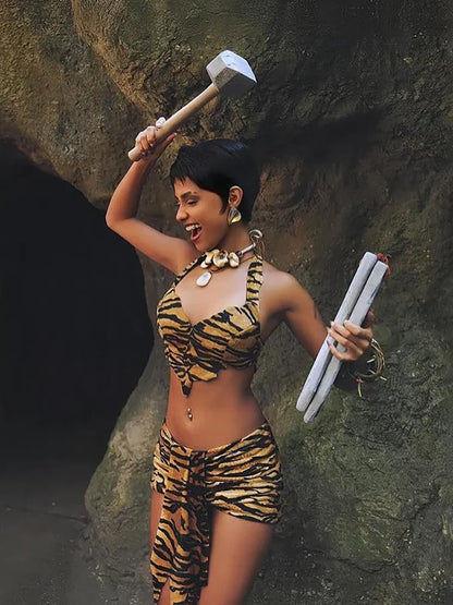 Dam Rock Set Tigerdesign Spandex Polyester 4