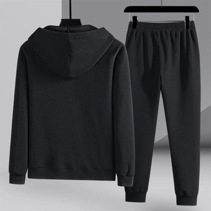 Kvinnor Loungewear Set Avslappnad Våffelstickad Design Mjuk Blandningstyg-2