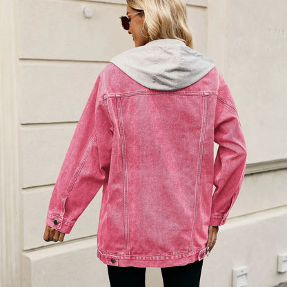 Variant image for Dam Vintage Denimjacka Knappstängning Denim-22