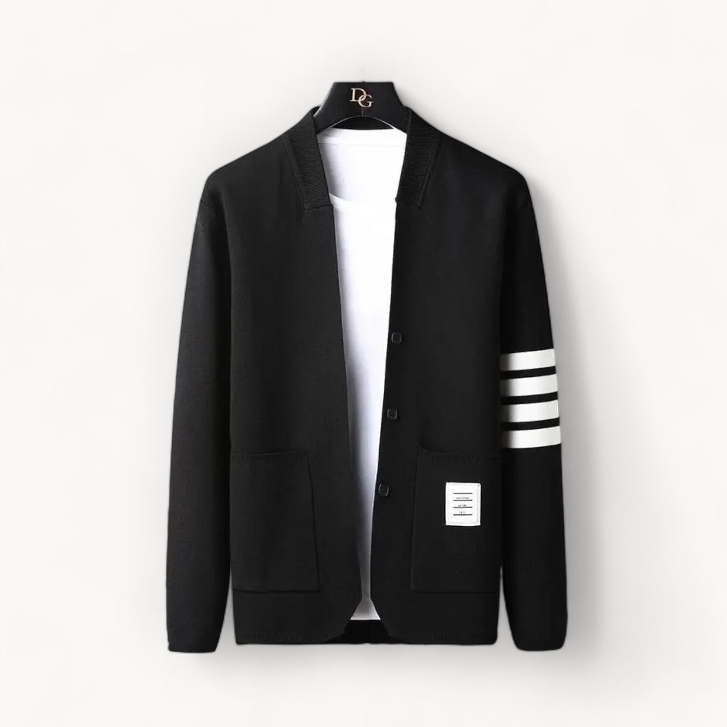 Variant image for Dam Cardigan Elegant Bomullsblandning med Fickor-6