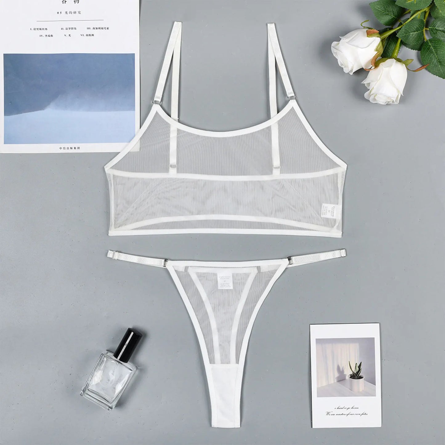 Variant image for Damunderkläder Set med Innovativ Design i Polyester och Spandex-5