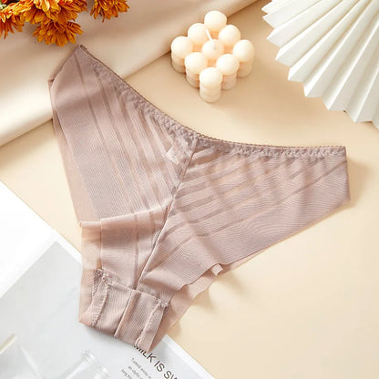 Dam G-strängbyxor Medelhög Bomullsblandning-6