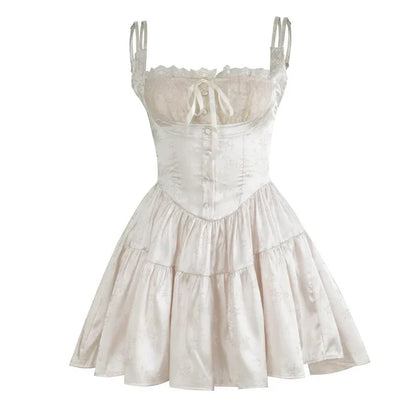 Variant image for Dam Miniklänning Blommig Slim Fit Polyester-1