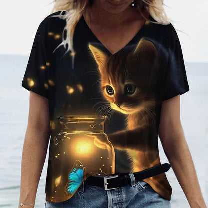 Variant image for Dam Kort Klänning Klassisk Design 100% Bomull-51