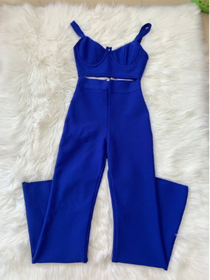 Variant image for Kvinnors Bredbyxor Medium Midjehöjd Spandex Rayon-3