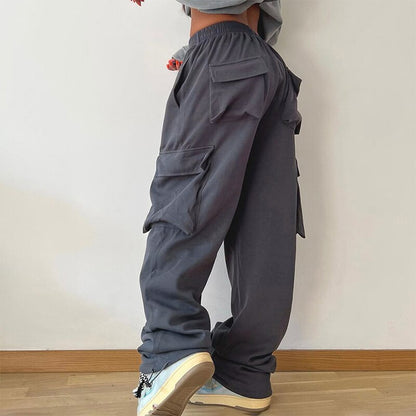 Dam Lastbyxor Slim Fit Polyester Spandex-3
