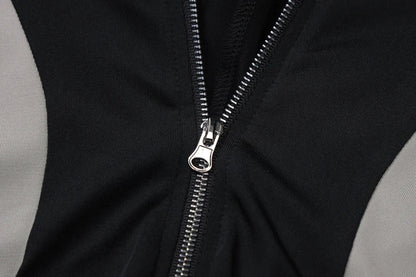 Dam Jumpsuit Ankellång med Dragkedja Polyester Spandex-6