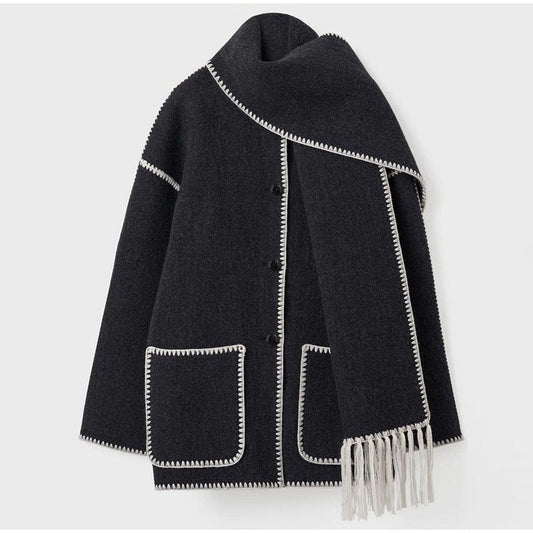 Vinterjacka Dam Parka Bekväm Polyester Lång 1