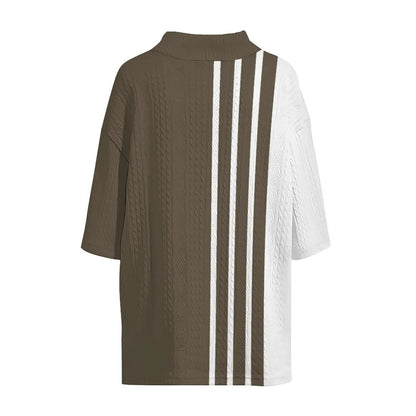 Tvådelat Set Dam Jacquard Normal Passform Sommar 5