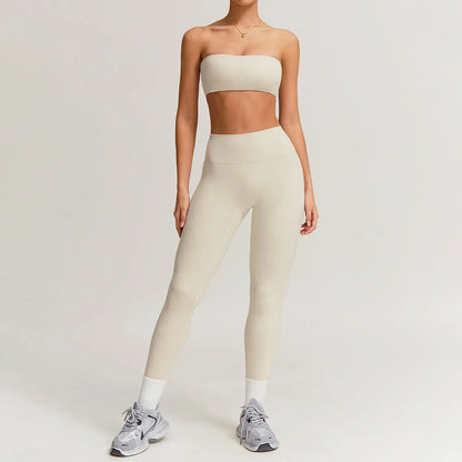 Variant image for Damleggings Set Ärmlös Nylon för Träning och Vardagsbruk-17