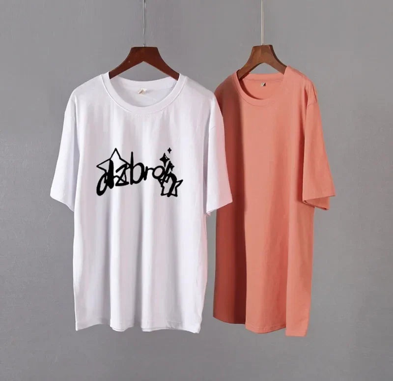 Herr T Shirt Grafiskt Tryck Mjuk Bomull-3