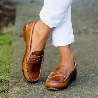 Variant image for Dam Skor Ortopediska Slip-On Läder Ergonomisk Design-1