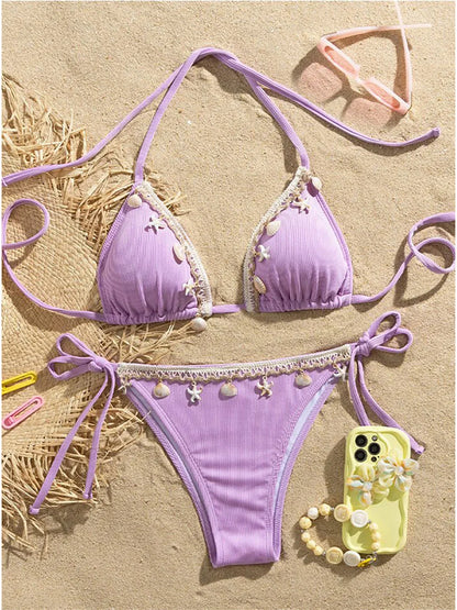 Tvådelat Set Dam Bekväm Polyester Spandex-3