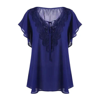Variant image for Vit Blus Dam Elegant Design Högkvalitativ Polyester-1