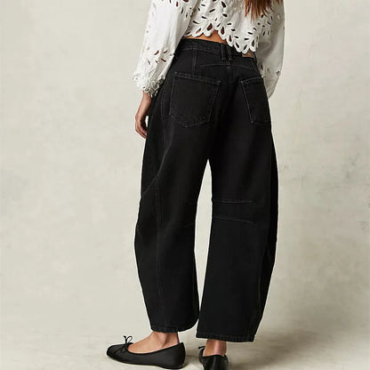 Variant image for Kvinnors Vintage Jeans Hög Midja 98% Bomull 2% Elastan-9