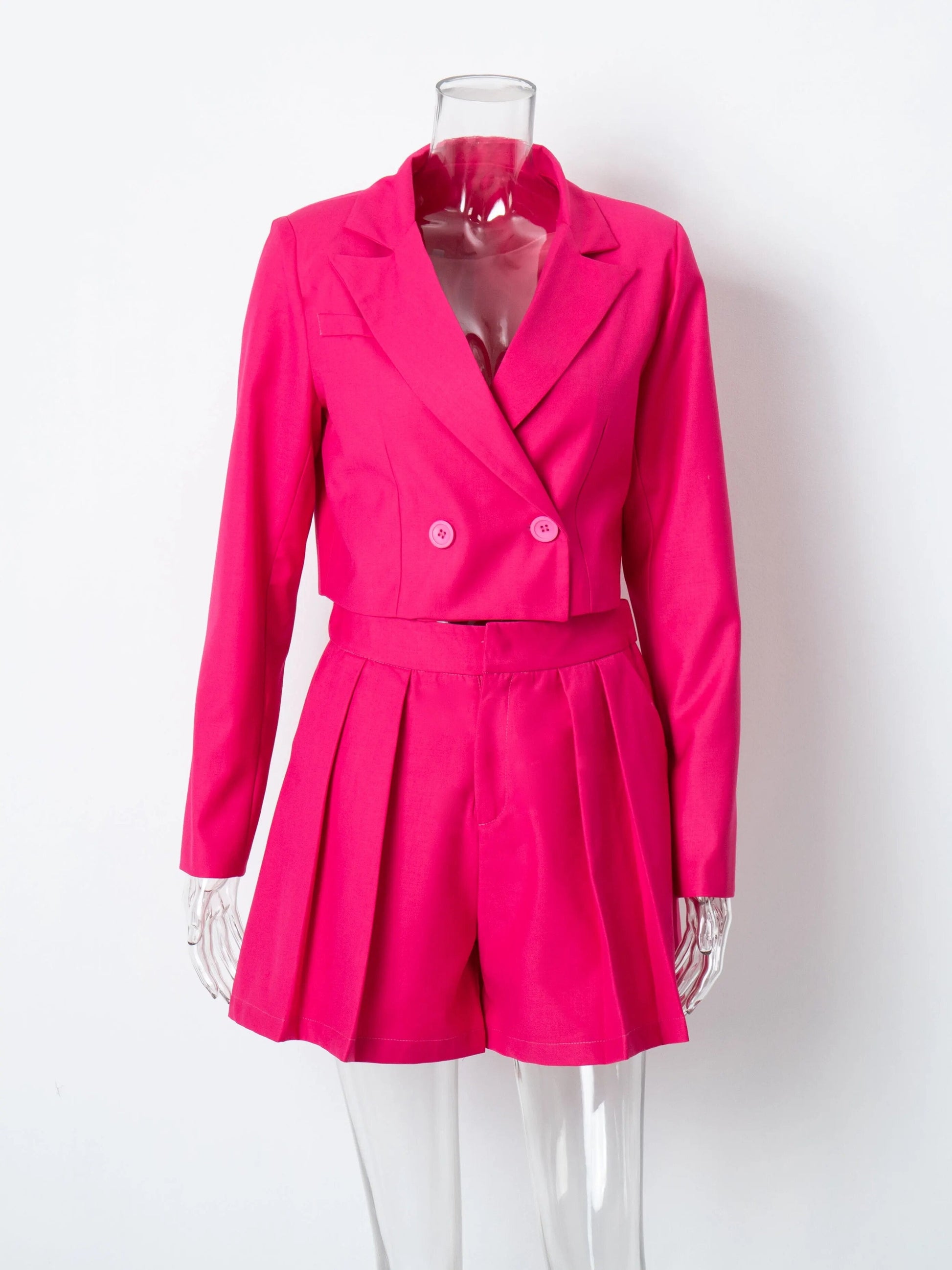 Variant image for Dam Shorts Set Hög Midja Bomullsblandning-8