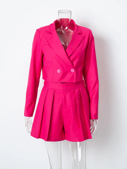 Variant image for Dam Shorts Set Hög Midja Bomullsblandning-8