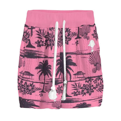 Dam Tvådelad Set Jacquard Sommar-5