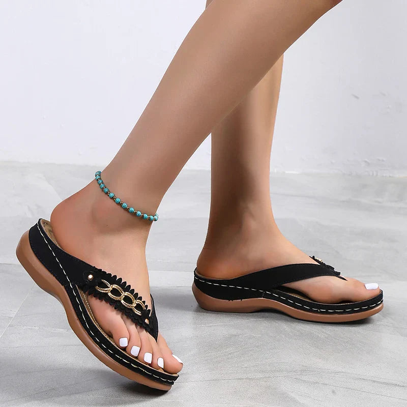 Dam Tofflor Kilklack Syntetisk Slip-On Gummi 2