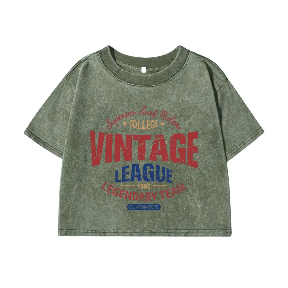 Kvalitets Herr T-shirt i 100% Bomull med Tvättad Effekt – Avslappnad Passform och O-halsringning 4