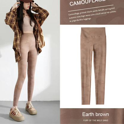 Variant image for Dam Leggings Hög Midja Monokrom Spandex Nylon-7
