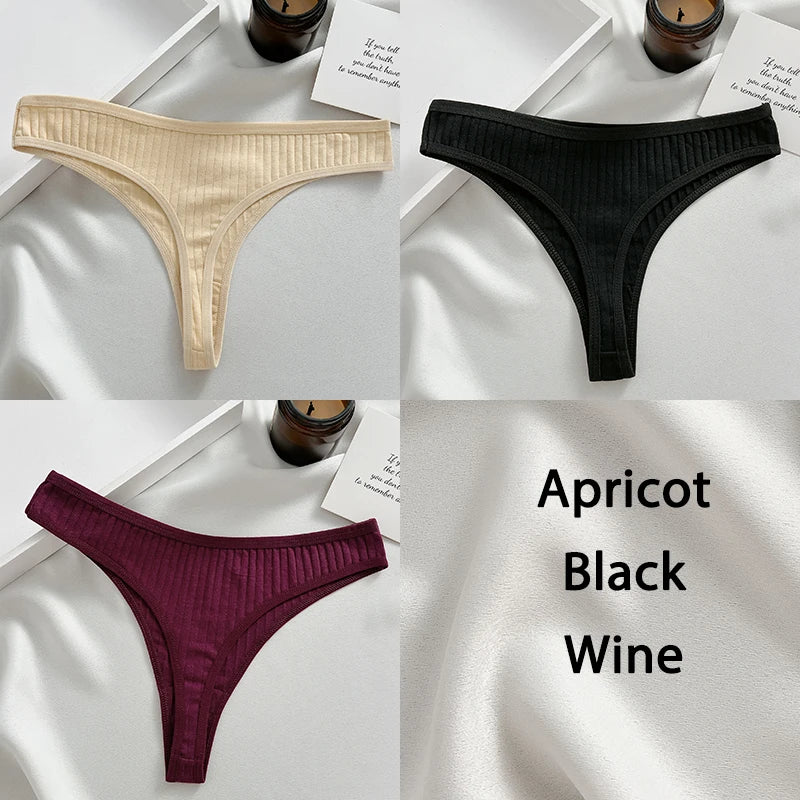 Variant image for Dam Tanga Set Monokrom Bomull Spandex-37