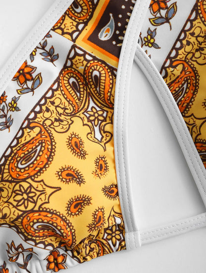 Damblus i Lätt Bomull med Paisley Blommönster - Normal Passform för Sommarens Stiliga Tillfällen 3