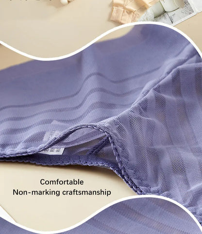 Dam G-strängbyxor Medelhög Bomullsblandning-5