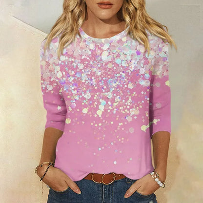 Elegant Damblus i Lätt Polyester med Normal Passform för Vardags- och Festbruk – Finns i Storlek S, M, L, XL 11