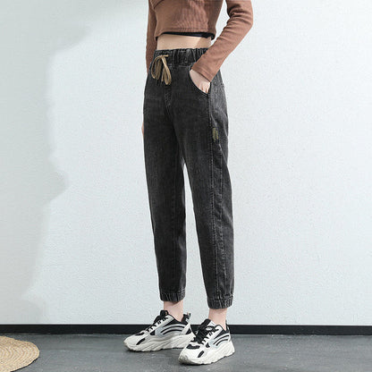Variant image for Dam Jeans Med Hög Midja Boyfriend Stil Bomull-3