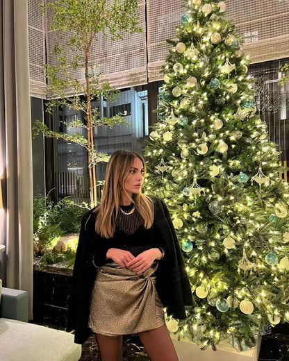 Kvinnors Kjol Mångsidig Design Bekväm Polyester-4