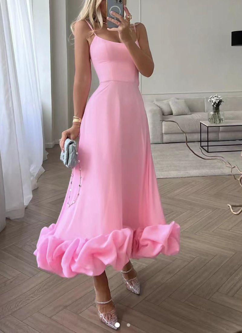 Variant image for Dam Aftonklänning Chic Polyester Elegant Figurvänlig Design-1