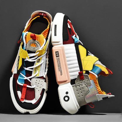 Variant image for Herr Sneakers Urban Stil Nätmaterial för Vardagsbruk-1