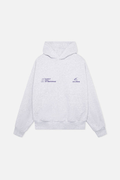 Dam Hoodie med Grafiskt Tryck i Mjuk Bomullsblandning - Avslappnad Passform, Perfekt för Fritid och Helger 4
