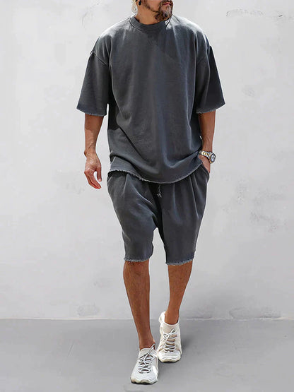 Variant image for Damer Överdimensionerat Set Urban Stil Mjukt Andningsbart Tyg-6