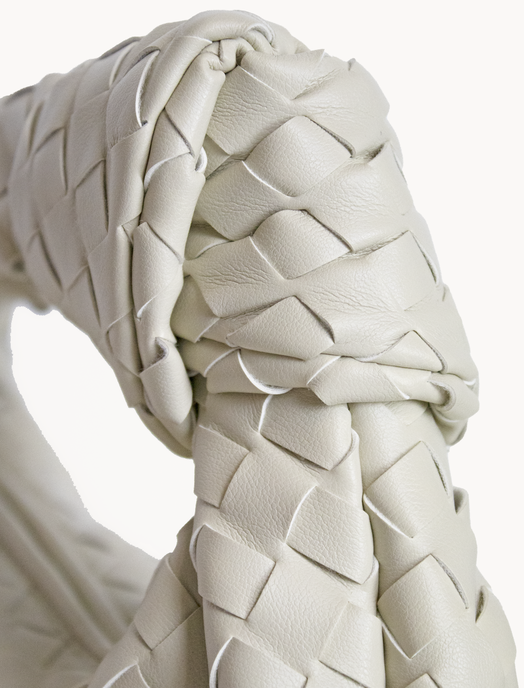 Damhandväska Liten Konstläder med Gyllene Detaljer 3