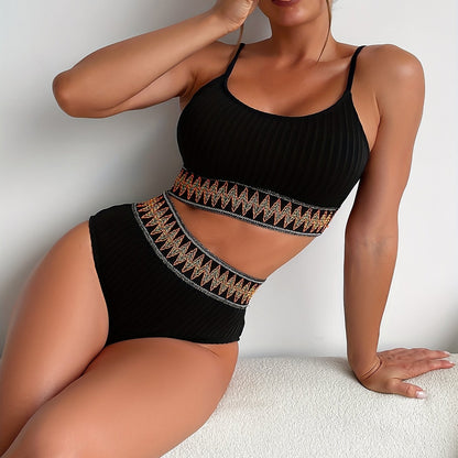 Dam Bikini Top Skuren Design Nylon Elastan-3