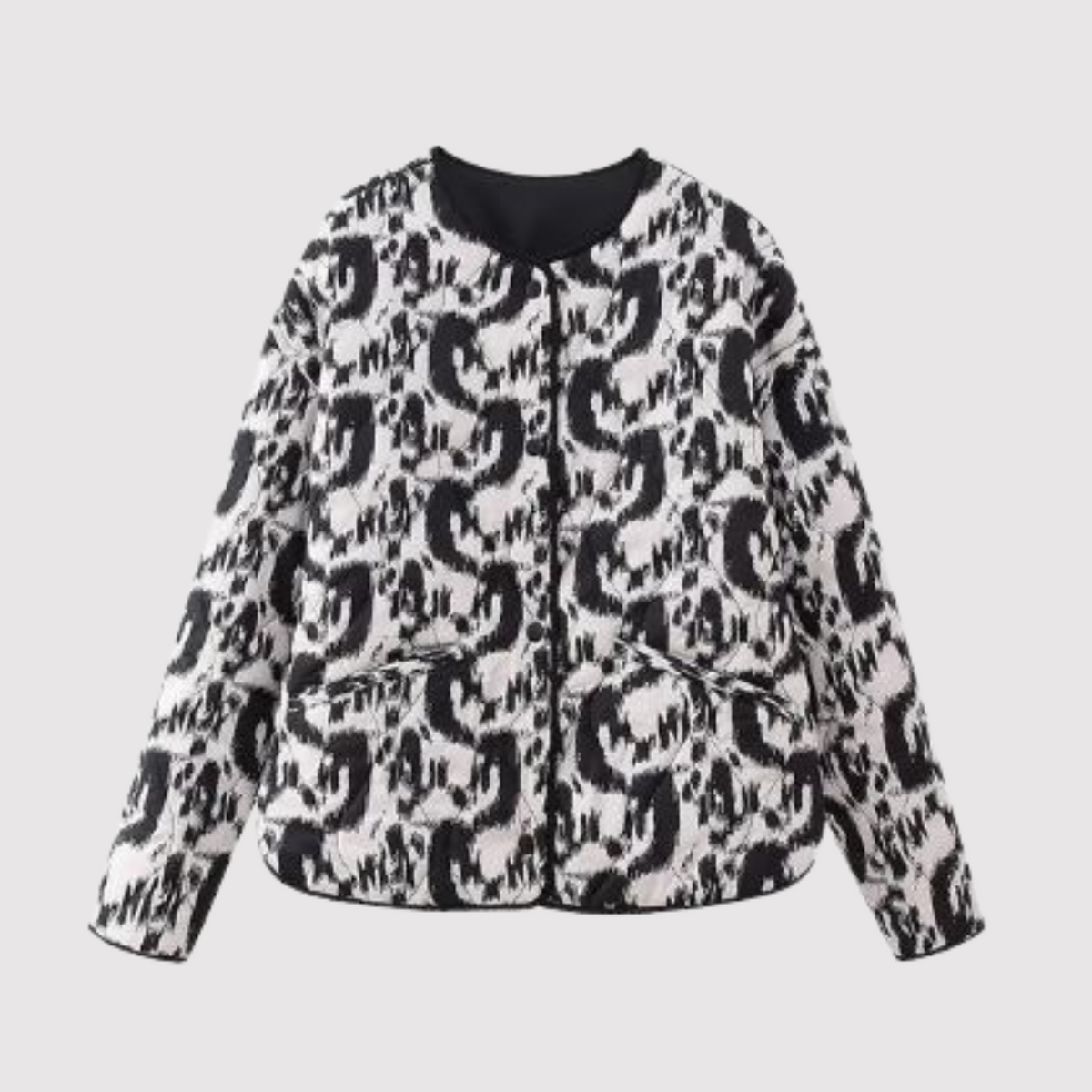 Variant image for Damjacka Quiltad Lång Ärmar Polyester Normal Passform-5