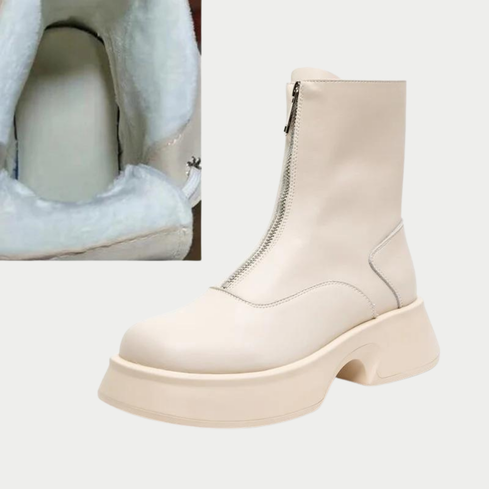 Kvinnliga Midikängor Minimalistisk Tvåskiktat Kohud-3